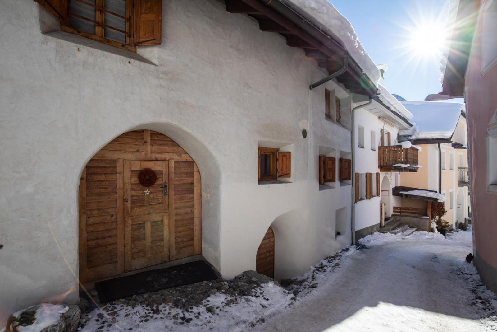 Appartement Chasa Curasch à Scuol Extérieur photo